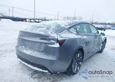 2025 Tesla Model 3 Long Range All-Wheel Drive из США, поврежденный, VIN 5YJ3E1EBXSF930166